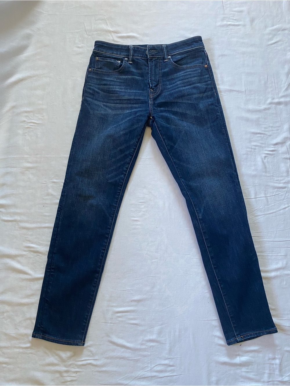 American Eagle Outfitters Men’s Dark Indigo Athletic Fit Jeans 30x32